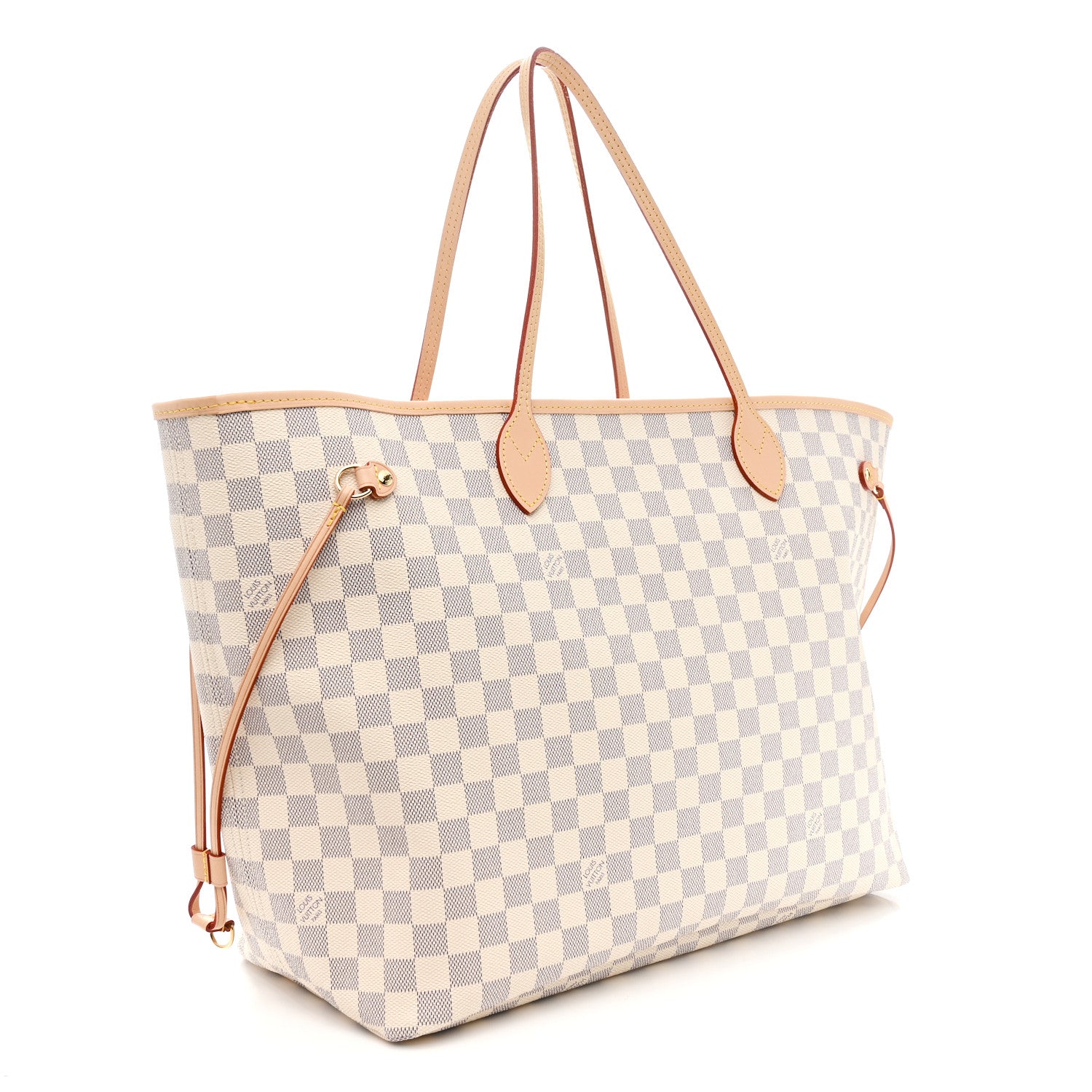 Louis Vuitton Damier Azur Neo Neverfull GM Rose Ballerine 4 of 11
