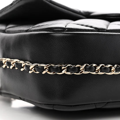 Chanel Lambskin Quilted Small My Precious Flap Black 9 of 11