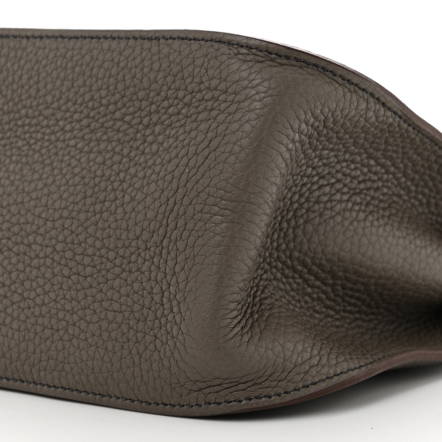 Hermes Taurillon Clemence Eclat Jypsiere 28 Etain Bleu Indigo 10 of 12