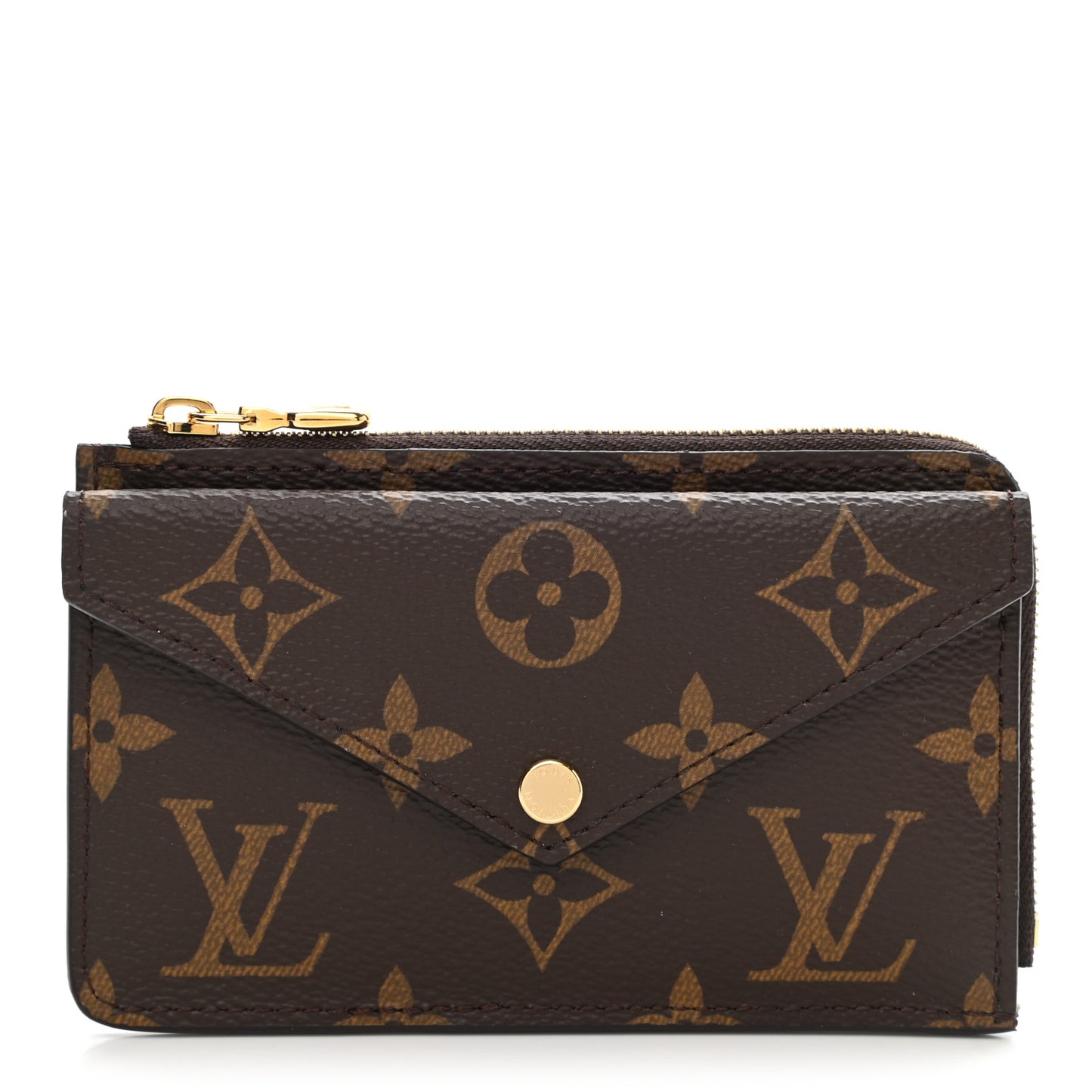 Monogram Recto Verso Card Holder Black