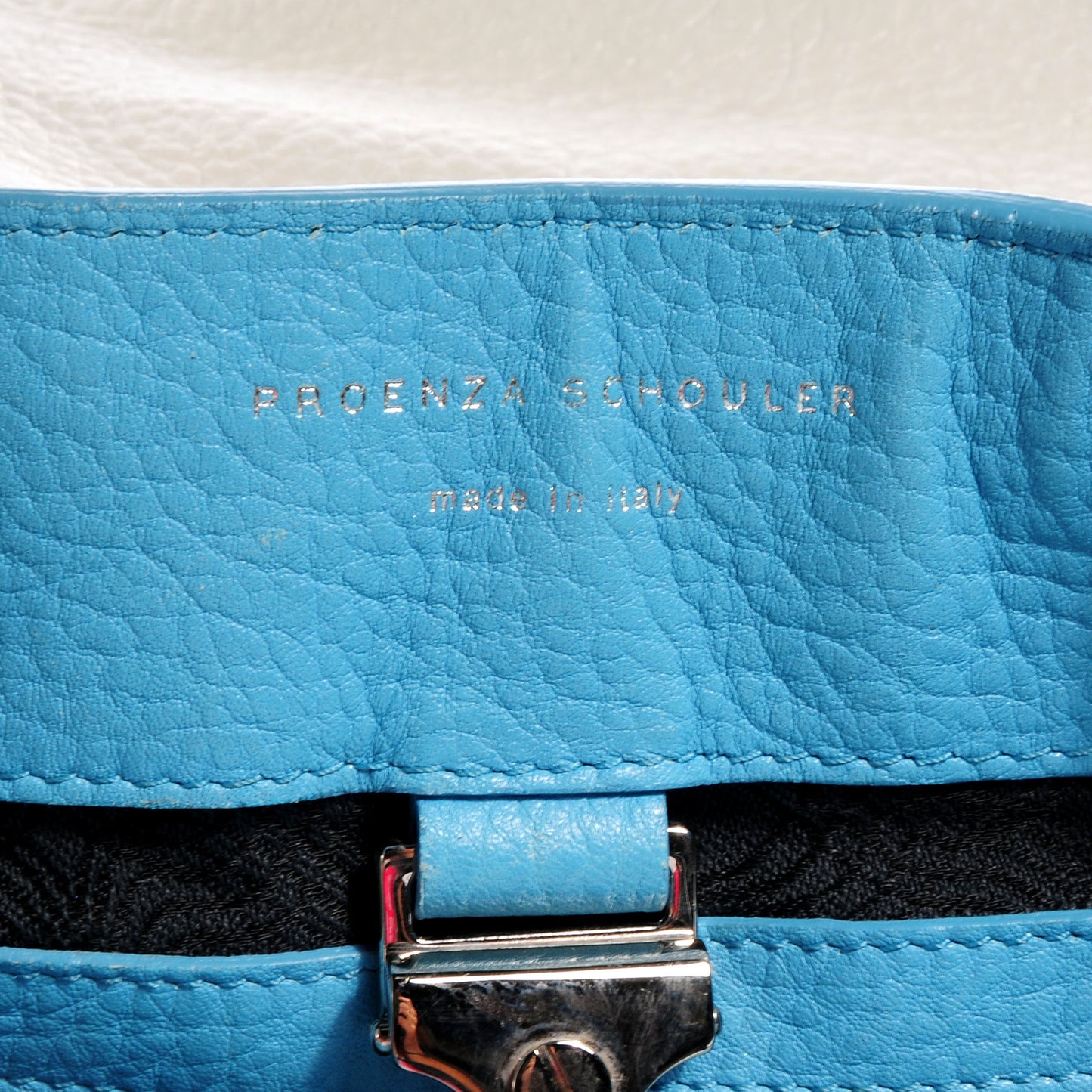 PS11 Tote Blue White
