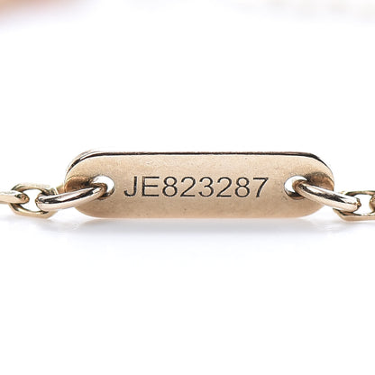 Van Cleef & Arpels 18K Rose Gold Carnelian Sweet Alhambra Bracelet 5 of 6