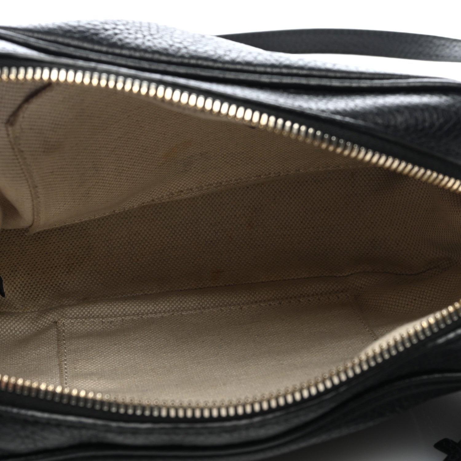 Gucci Pebbled Calfskin Small Soho Disco Bag Black 5 of 9