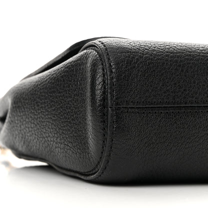 Mulberry Glossy Goatskin Small Lily Flap Black 8 of 10