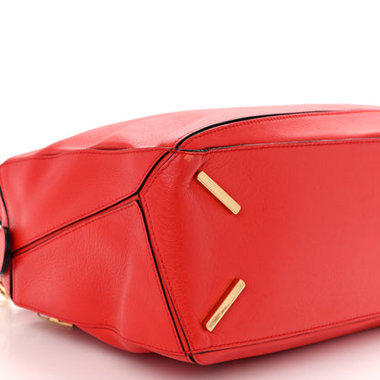 Loewe Calfskin Medium Puzzle Bag Scarlet 9 of 14