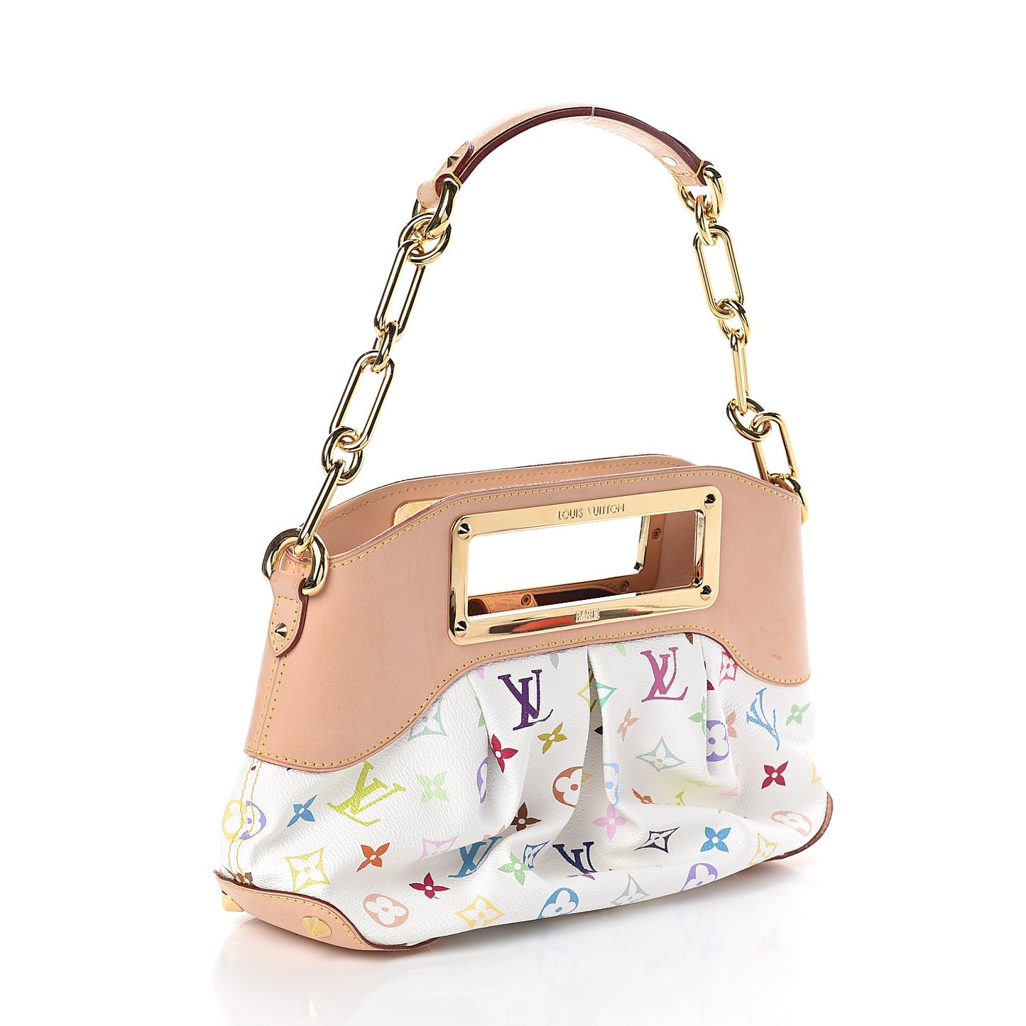 Monogram Multicolor Judy PM White