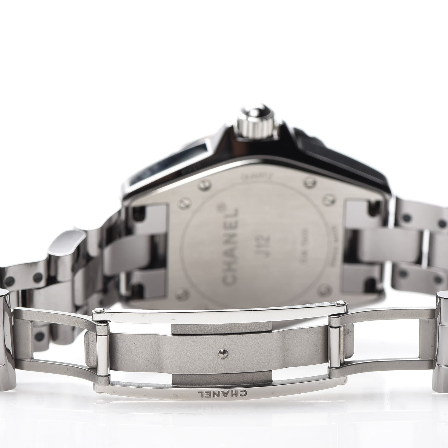 Chanel Titanium Ceramic 33mm J12 Chromatic Quartz Watch 4 of 8