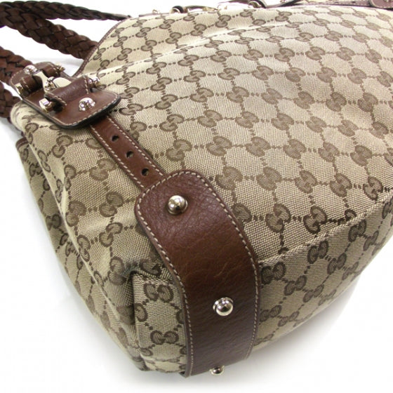 Gucci Monogram Pelham Tote Brown 5 of 12