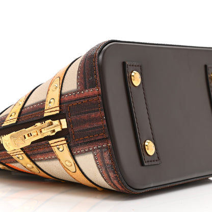 Louis Vuitton Transformed Canvas Time Trunk Alma BB Beige 9 of 10