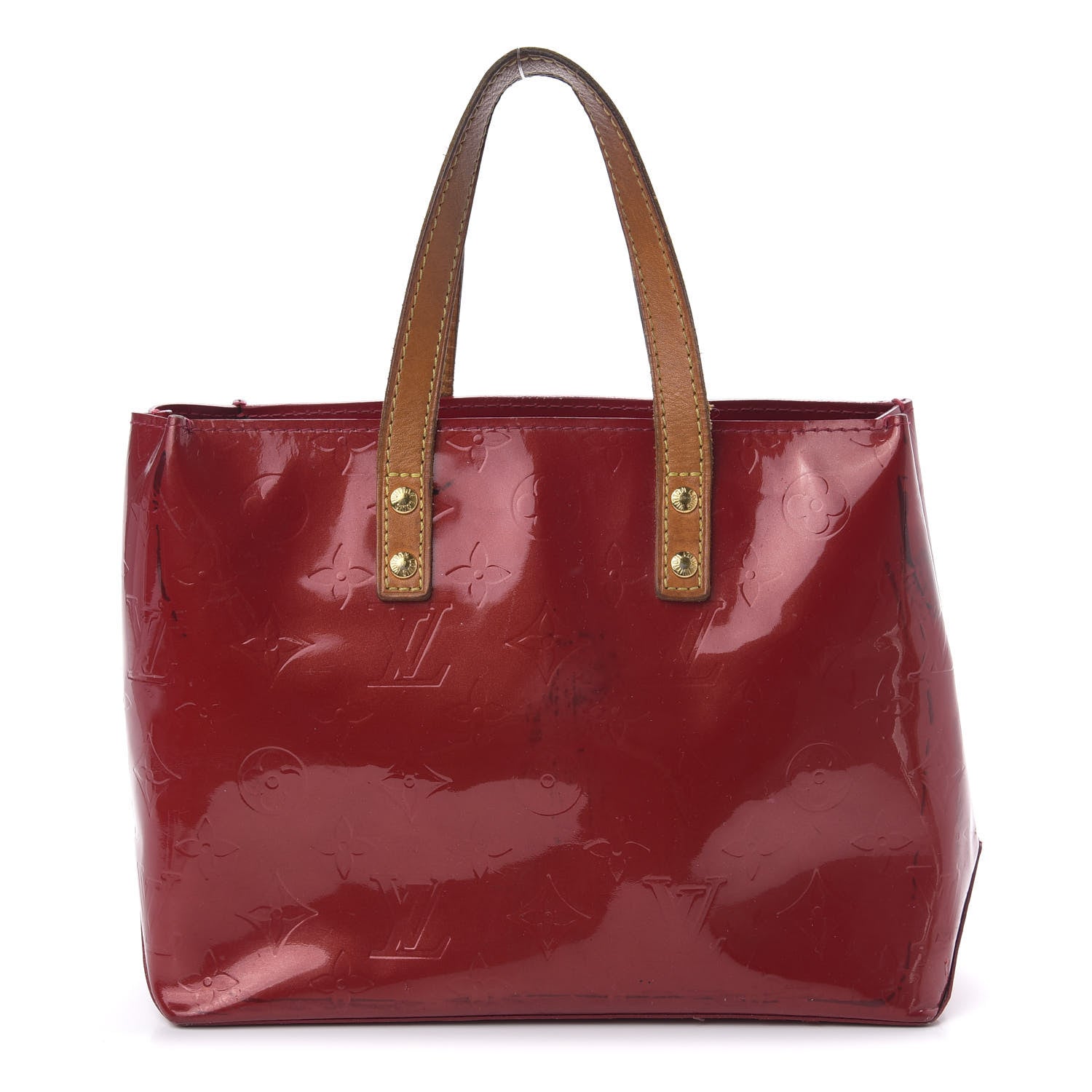 Louis Vuitton Vernis Reade PM Rouge 1 of 17