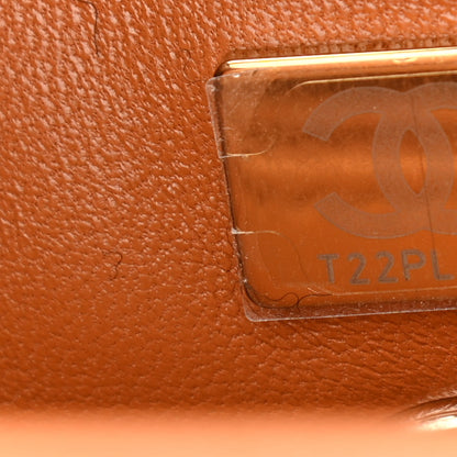 Chanel Caviar Quilted Mini Coco Handle Flap Light Brown 7 of 10