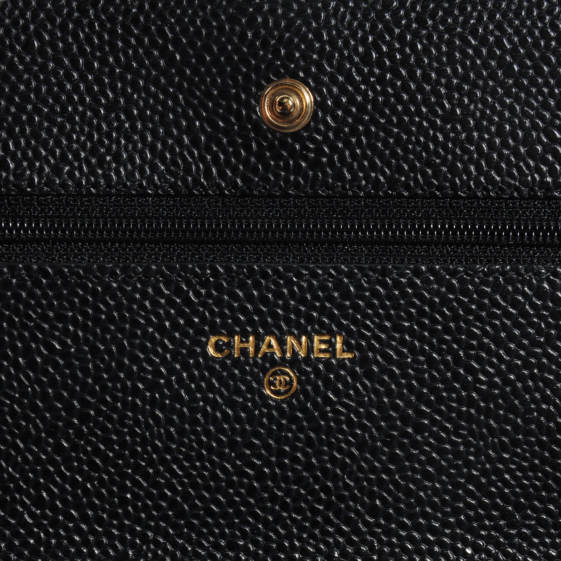 Chanel Caviar Wallet on Chain WOC Black 6 of 8
