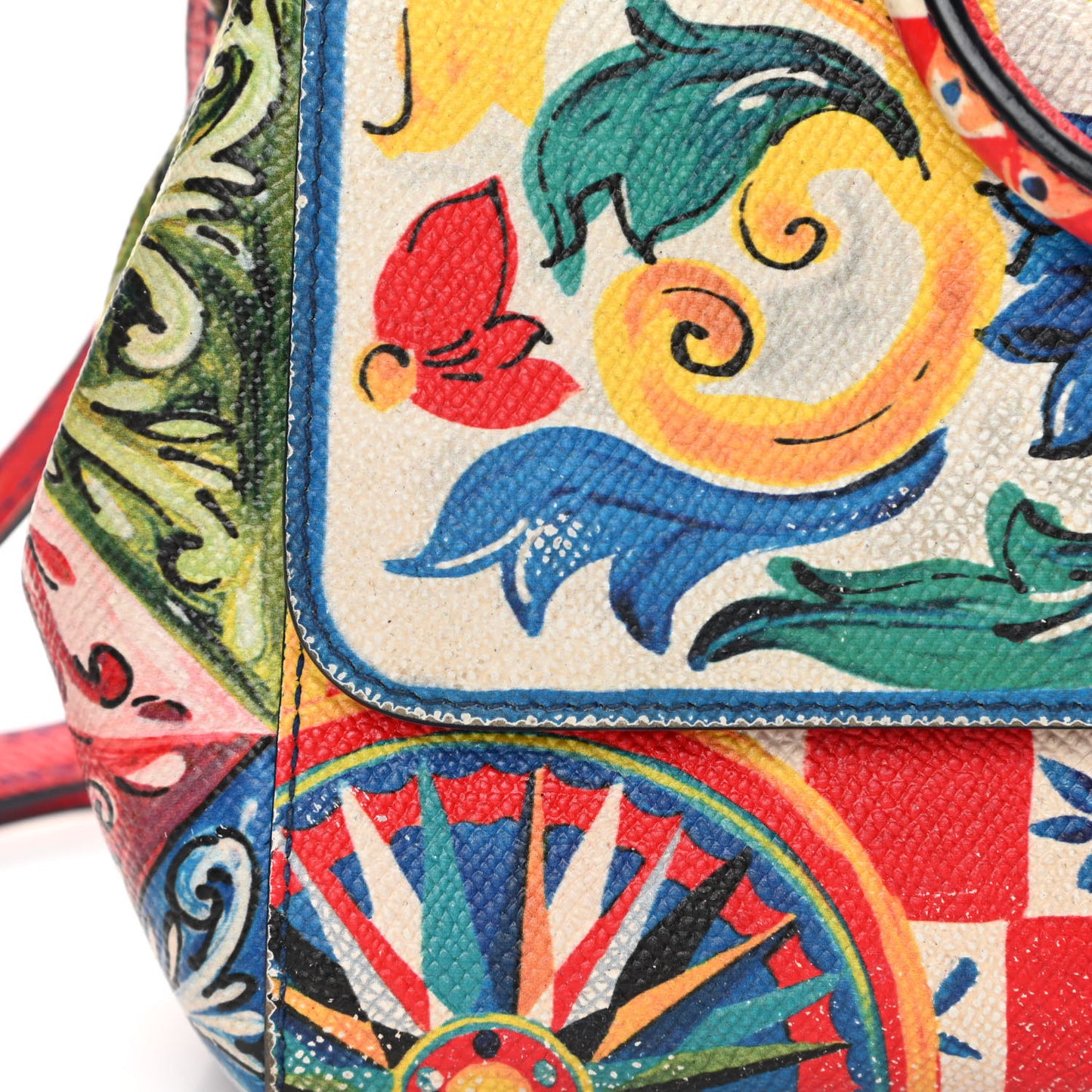 Dauphine Majolica Print Small Miss Sicily Satchel Multi