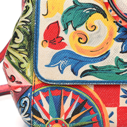 Dolce & Gabbana Dauphine Majolica Print Small Miss Sicily Satchel Multi 19 of 20