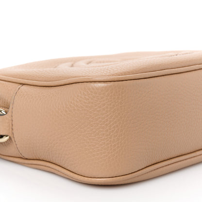 Gucci Pebbled Calfskin Small Soho Disco Bag Rose Beige 10 of 12