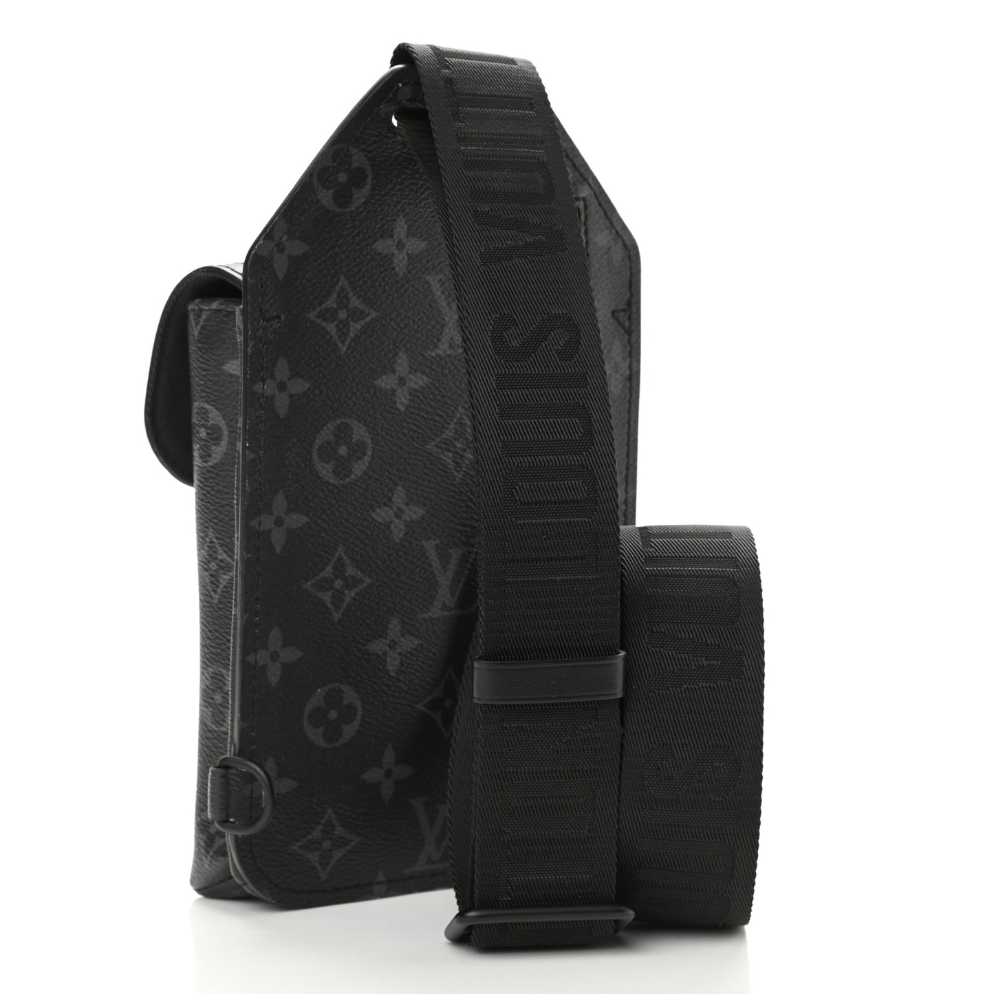 Monogram Eclipse Saumur Slingbag Black