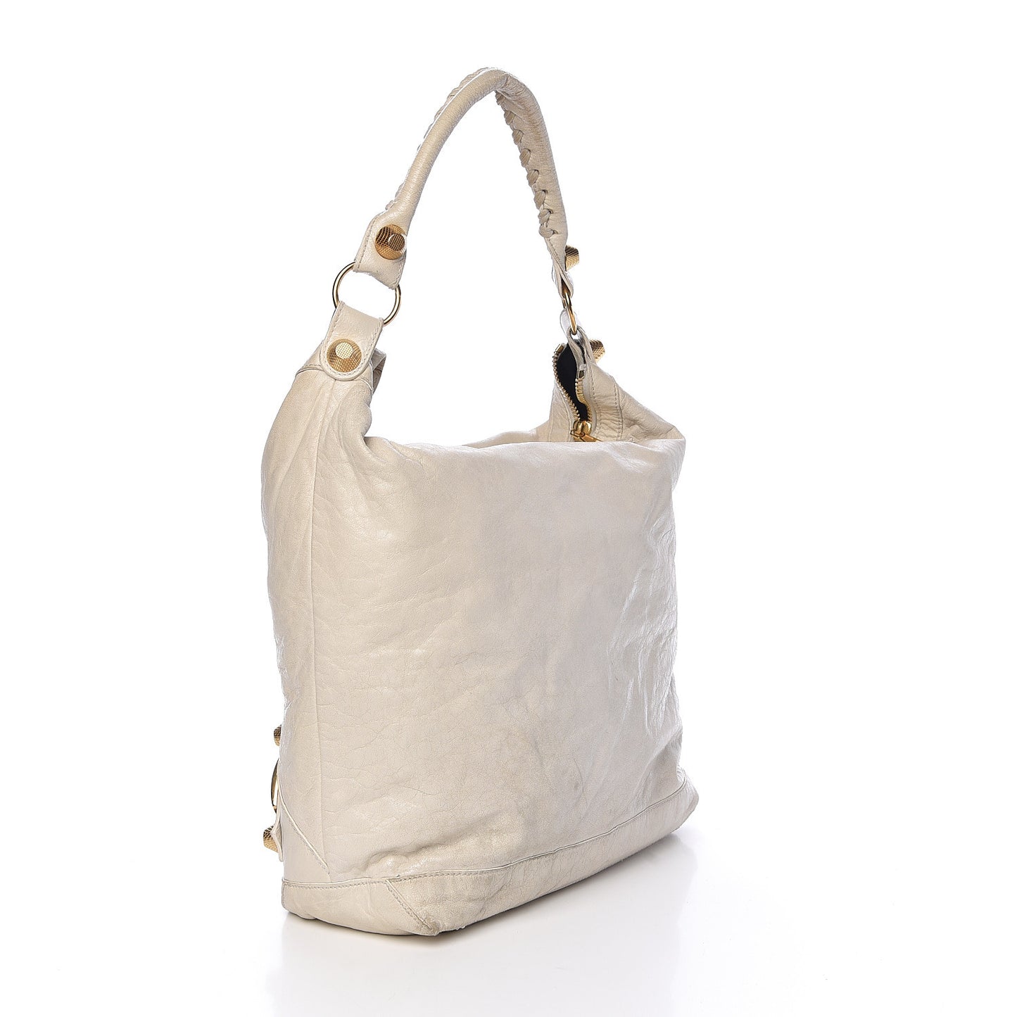 Chevre Giant 21 Gold Hardware Day Hobo Sahara
