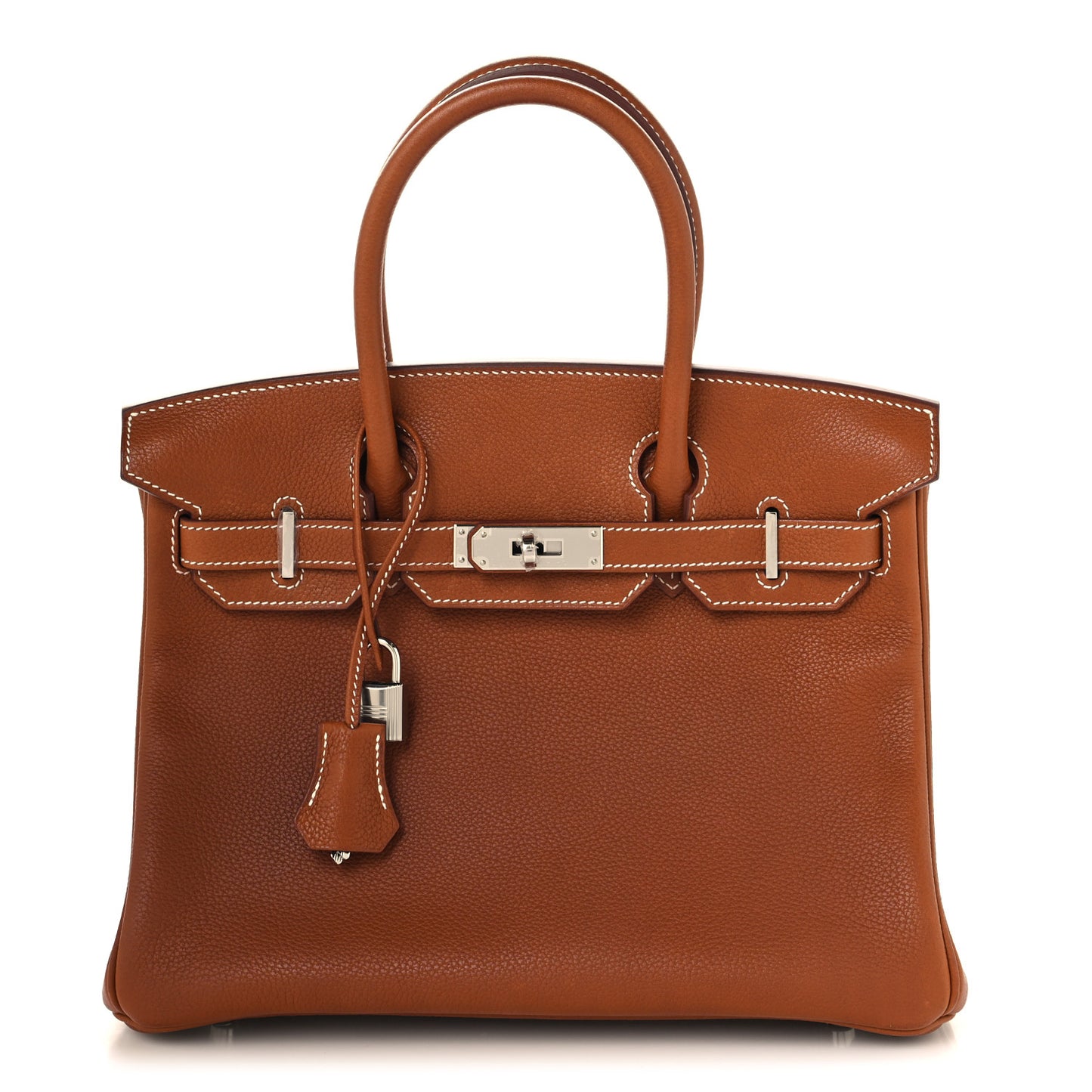 Natural Barenia Faubourg Birkin 30 Fauve