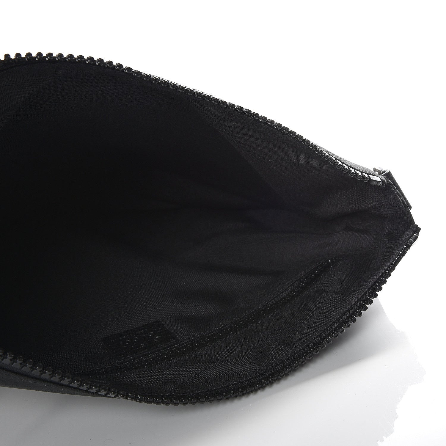 Gucci Nylon Monogram Medium Flat Messenger Bag Black 5 of 10