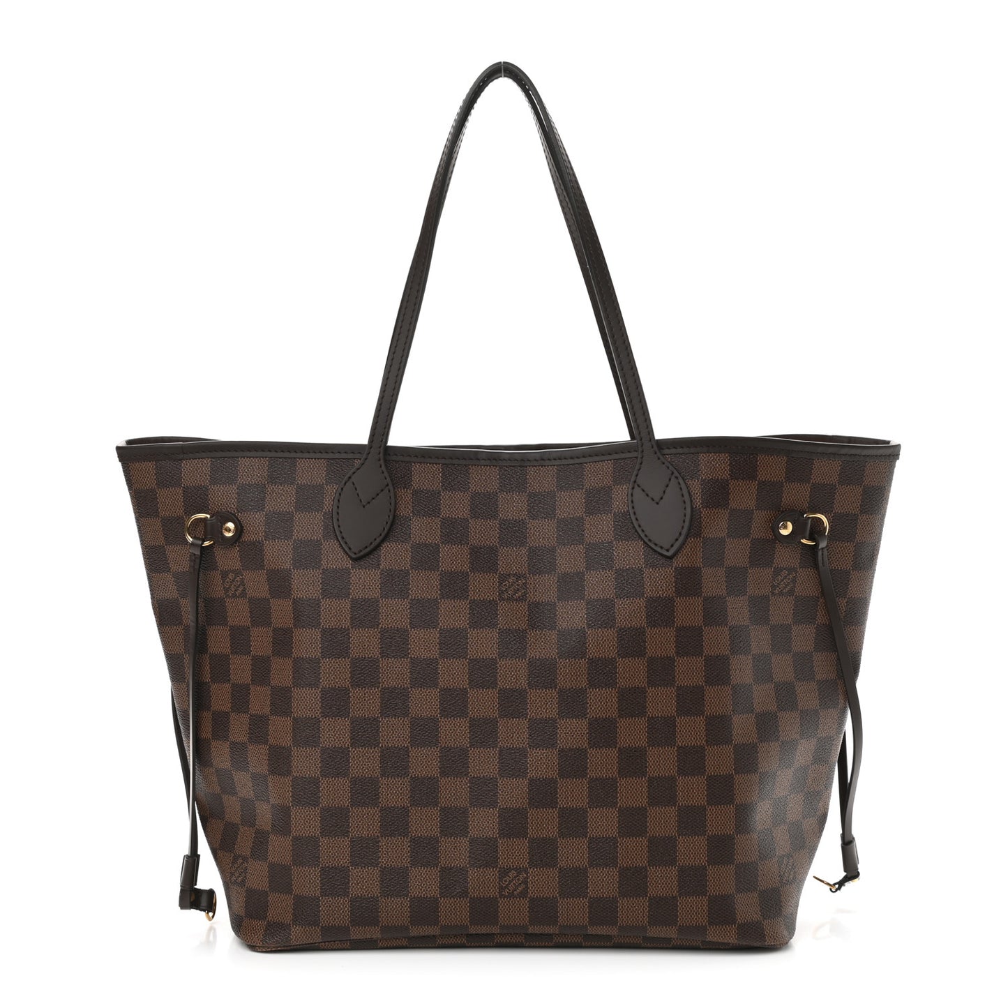 Damier Ebene Neo Neverfull MM Rose Ballerine