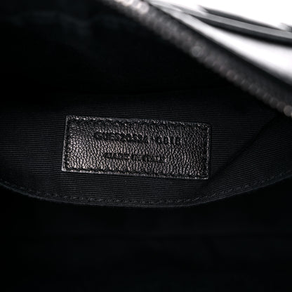 Saint Laurent Calfskin Matelasse Monogram Lou Camera Bag Black 7 of 10