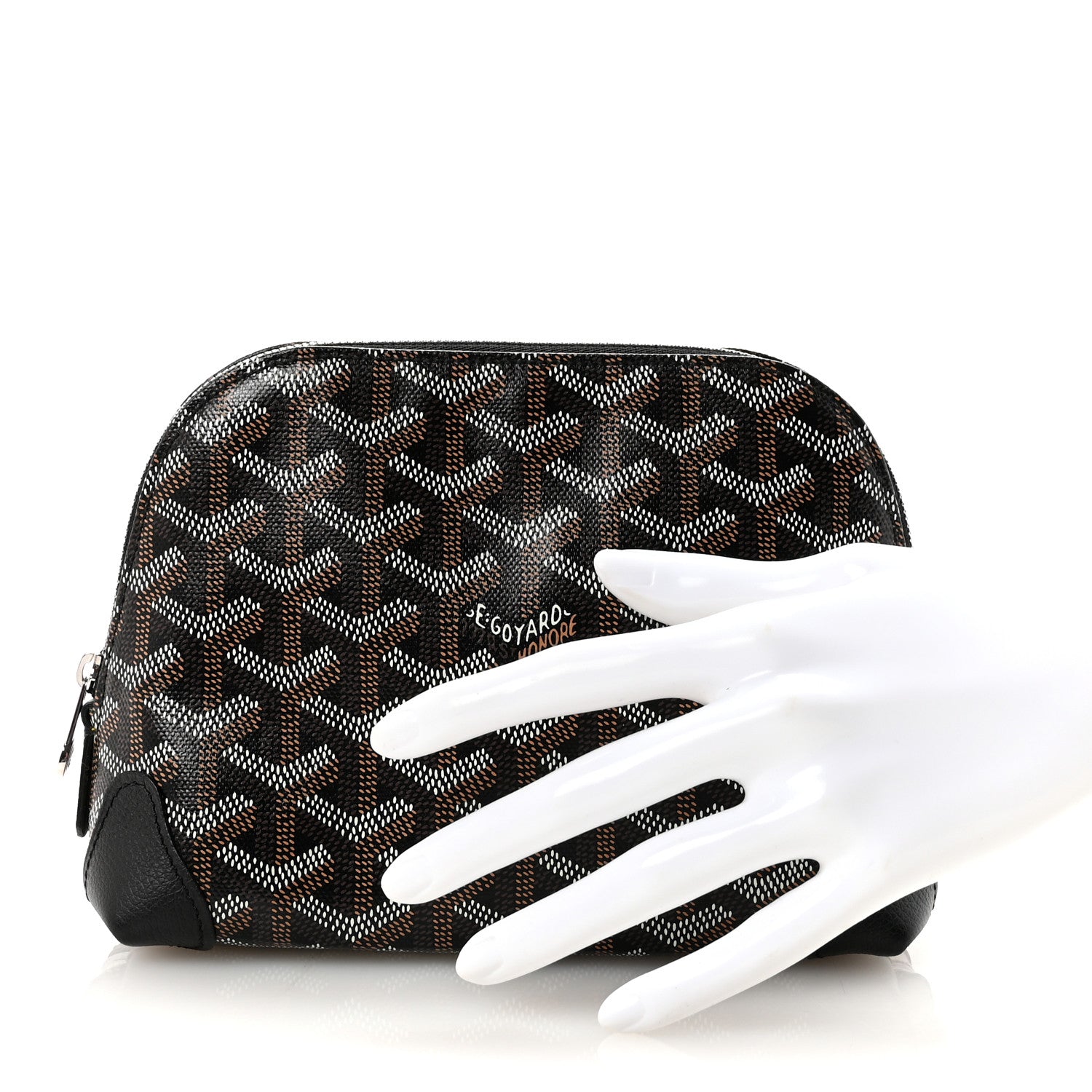 Goyard Goyardine Vendome Toiletry Pouch Black 2 of 6