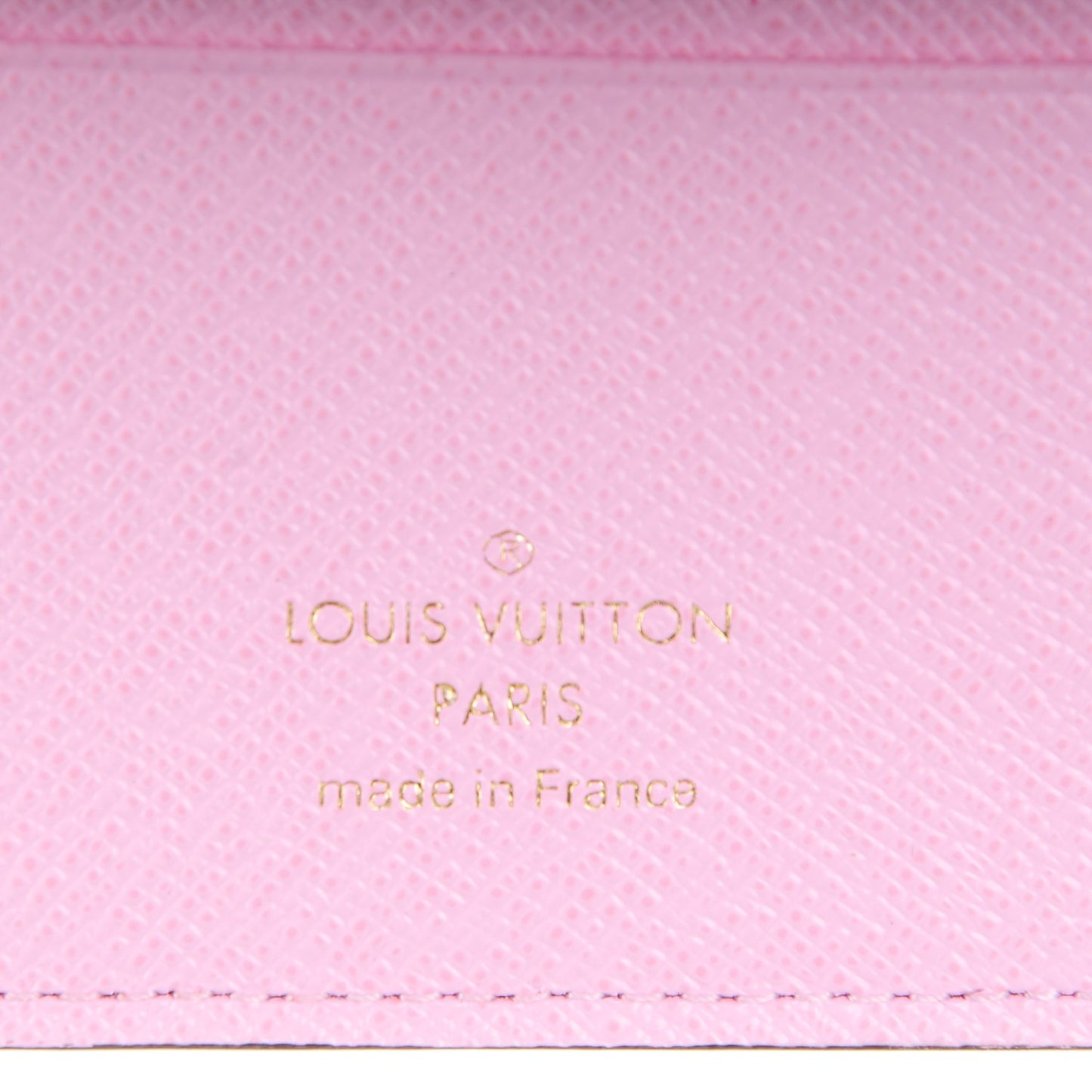Monogram 2016 Christmas Animation Passport Cover Rose Ballerine