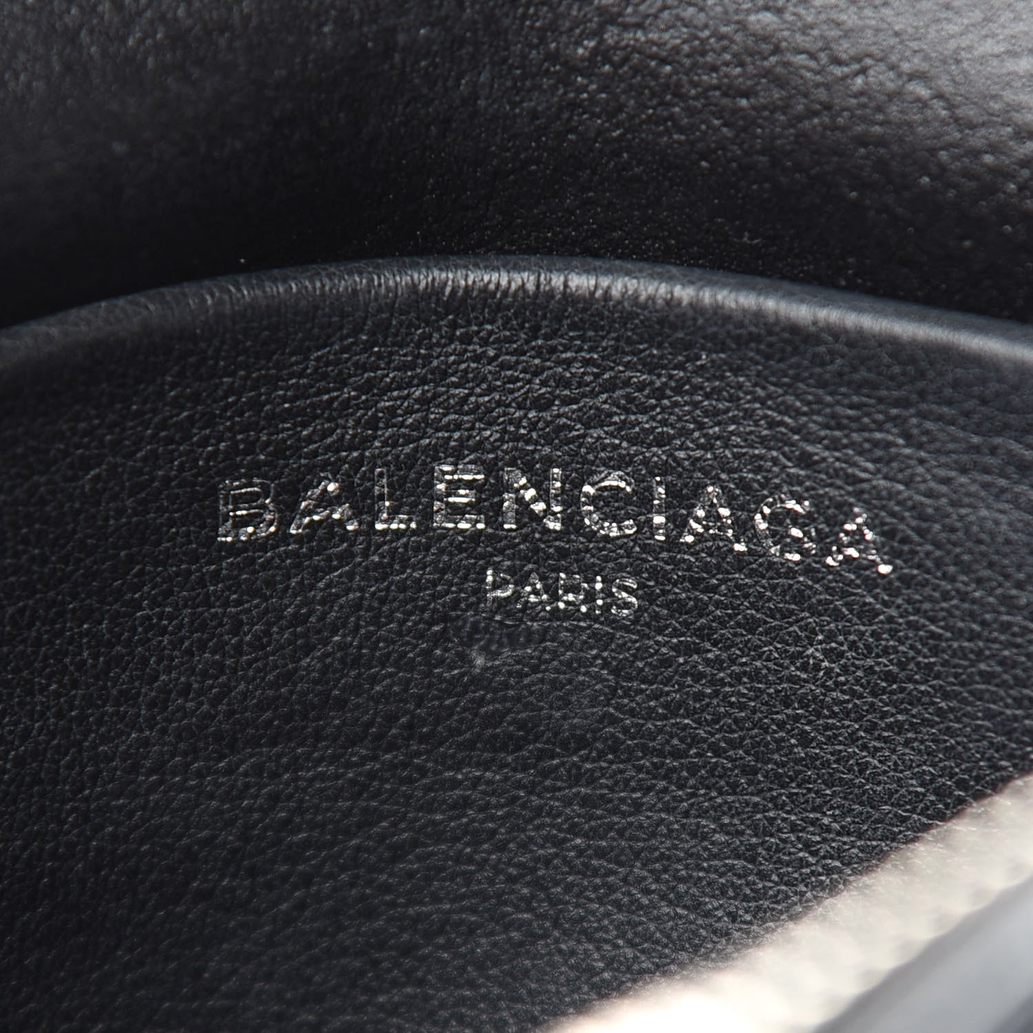 Balenciaga Calfskin Political Campaign Logo XS Camera Bag Black 6 of 8