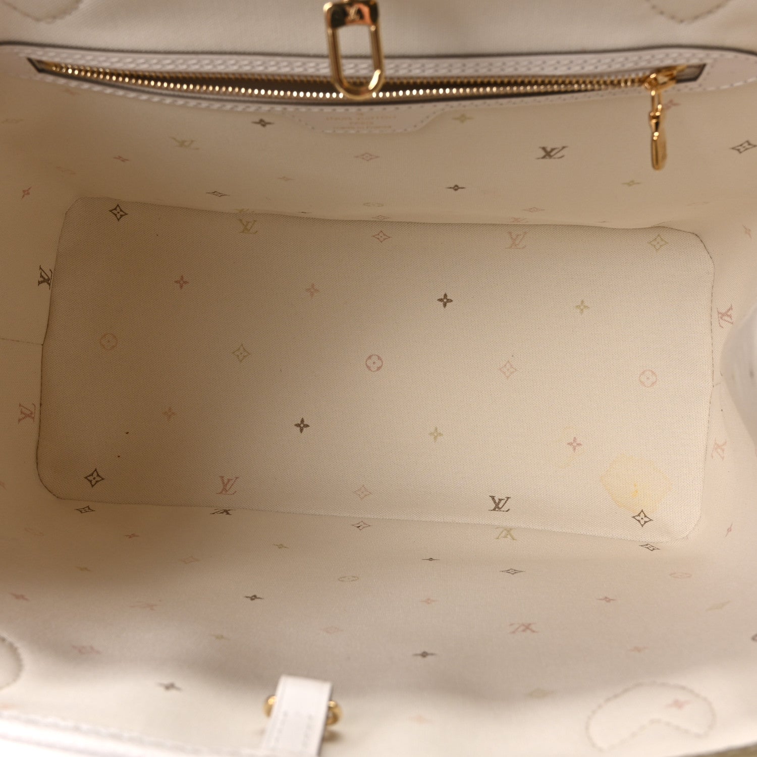 Louis Vuitton Monogram Giant Spring In The City Neverfull MM Sunset Kaki 6 of 10