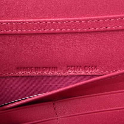 Christian Dior Patent Cannage Rendez-vous Chain Wallet Fuchsia 7 of 8