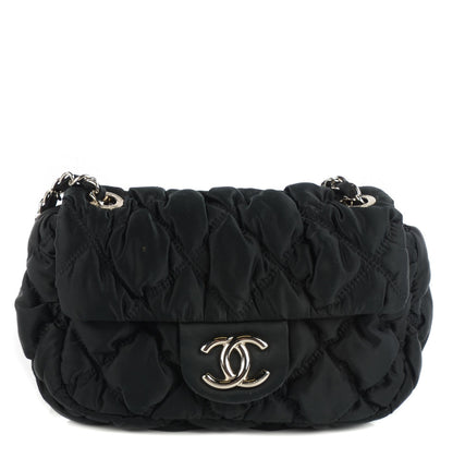 Chanel Satin Bubble Quilt Mini Flap Black 1 of 7