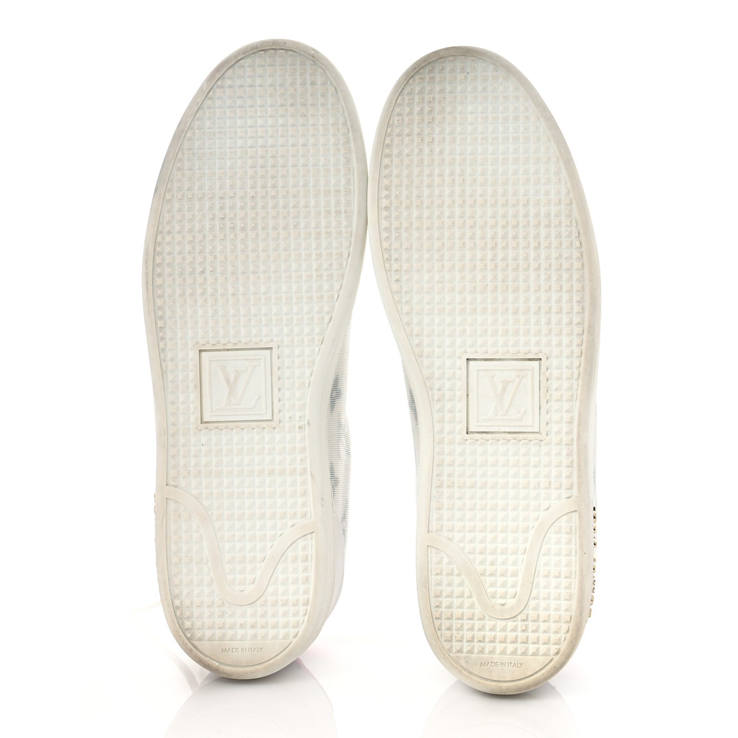 Technical Fabric Calfskin Frontrow Sneakers 40 Pink