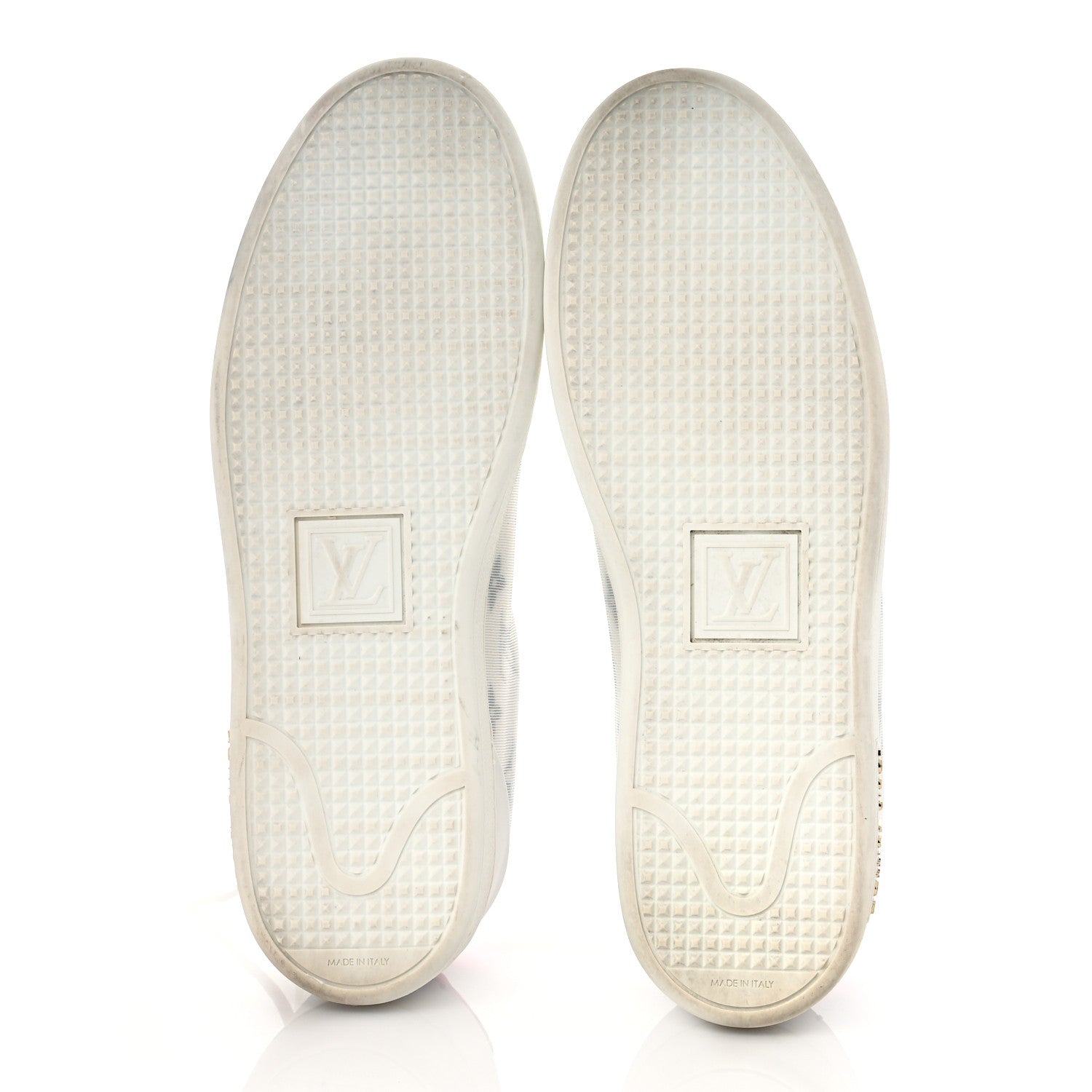 Louis Vuitton Technical Fabric Calfskin Frontrow Sneakers 40 Pink 5 of 8