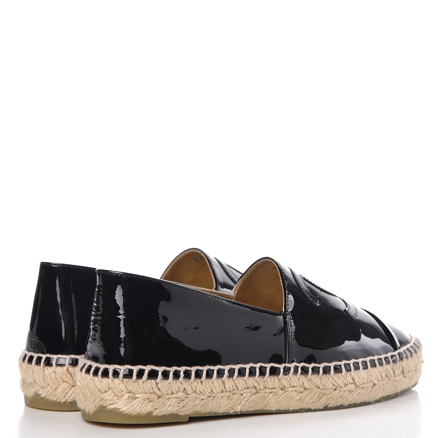 Patent CC Espadrilles 36 Black