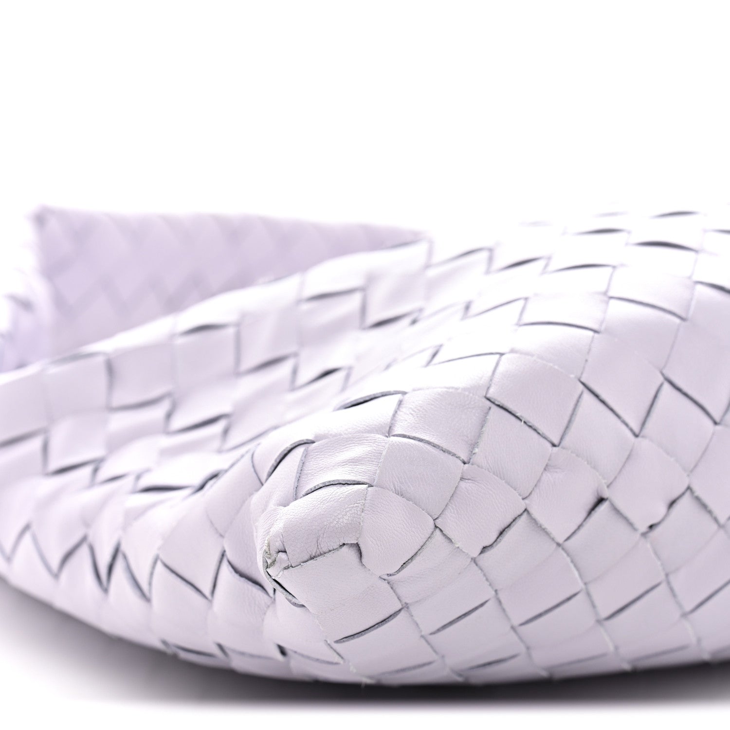 Bottega Veneta Calfskin Intrecciato Small Hop Oyster Lilac 9 of 11