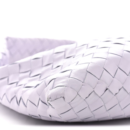 Bottega Veneta Calfskin Intrecciato Small Hop Oyster Lilac 9 of 11