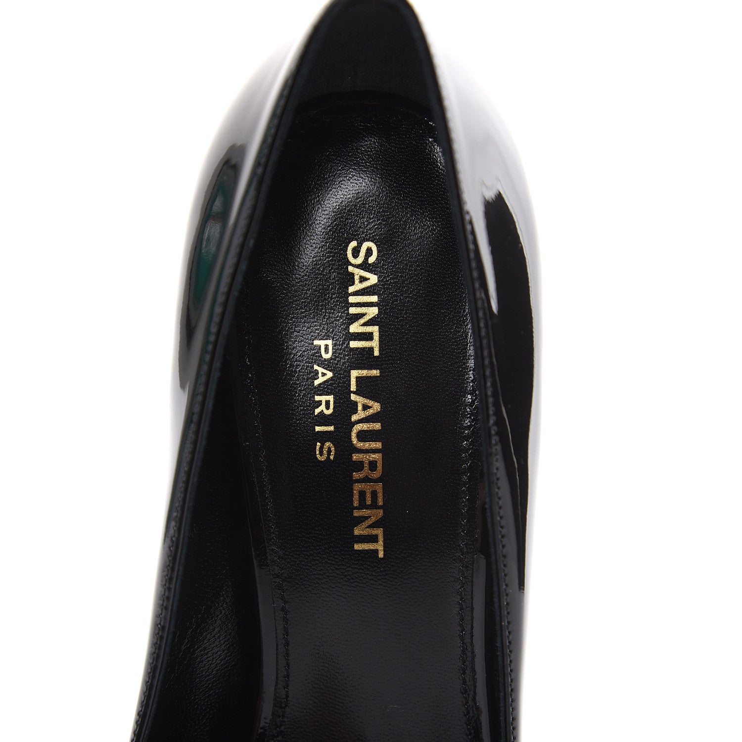 Saint Laurent Patent Opyum 85 Pumps 36 Black 6 of 9