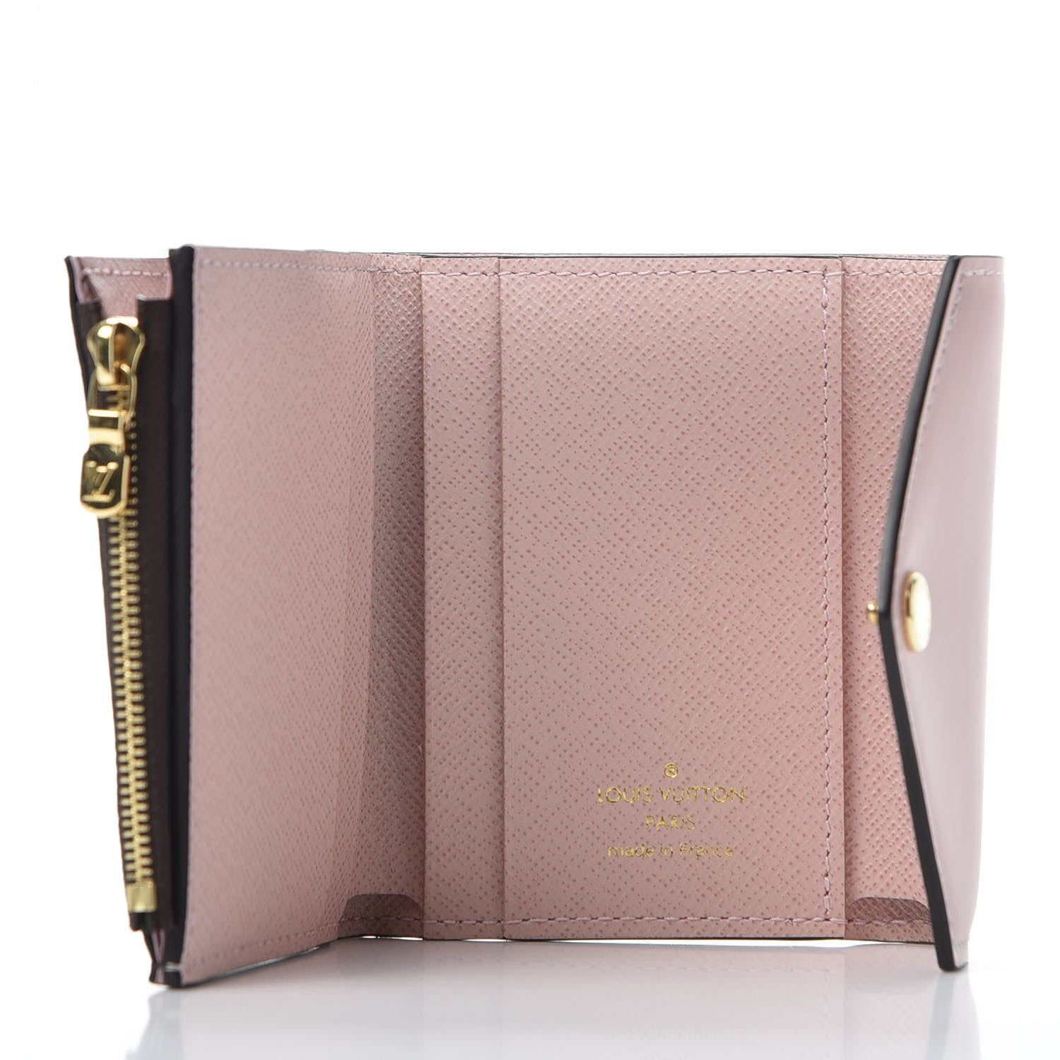 Louis Vuitton Monogram Zoe Wallet Rose Ballerine 4 of 9