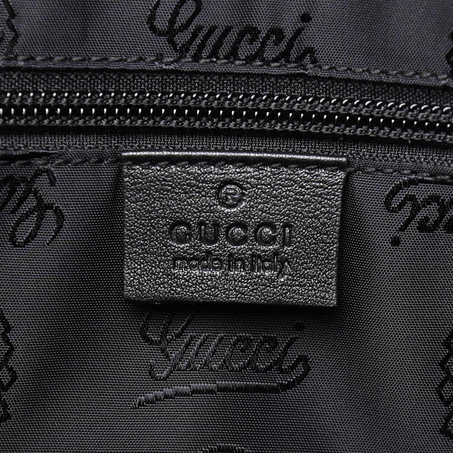 Guccissima Signature Briefcase Black