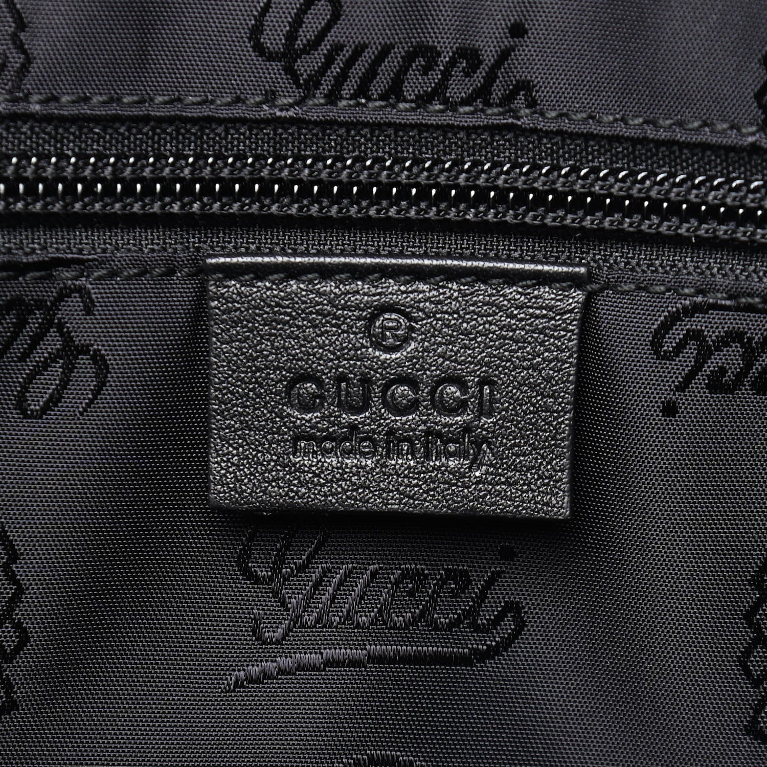 Gucci Guccissima Signature Briefcase Black 6 of 9
