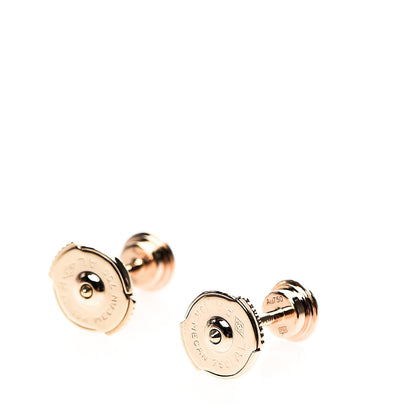 Cartier 18K Pink Gold Diamond MM D'Amour Earrings 3 of 6