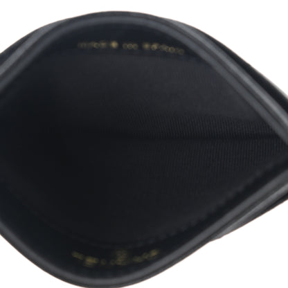 Chanel Caviar Quilted Studded CC Card Holder Black 5 of 9