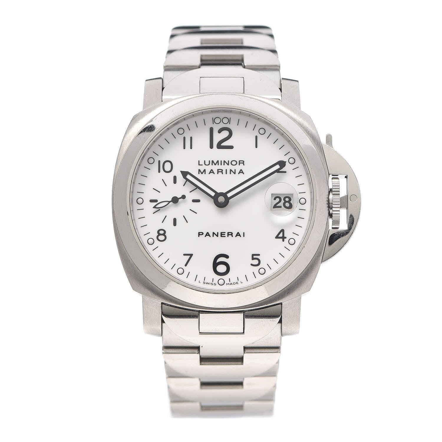Panerai Stainless Steel 40mm Luminor Marina Automatic Watch PAM00051 1 of 5