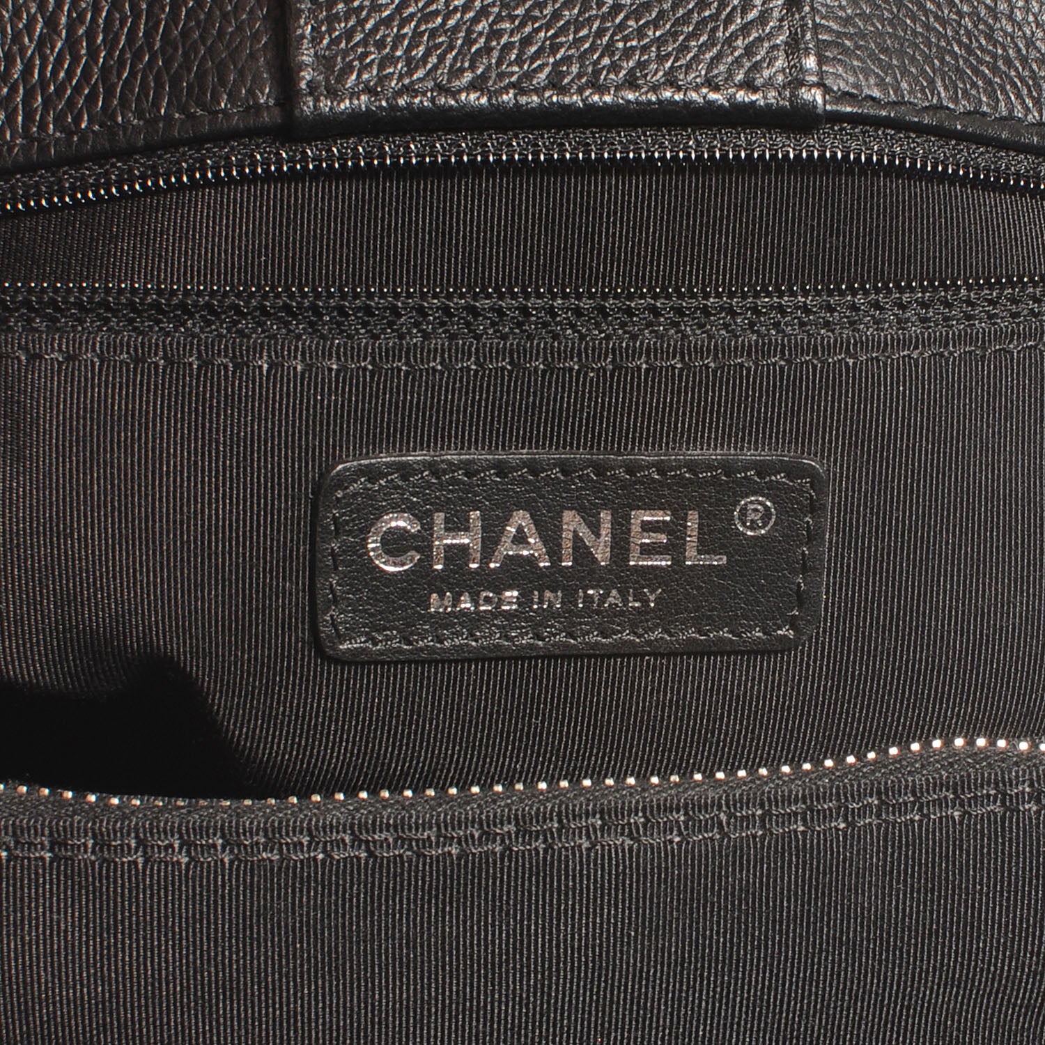 Chanel Cerf Executive Shopper Tote Black 5 of 7