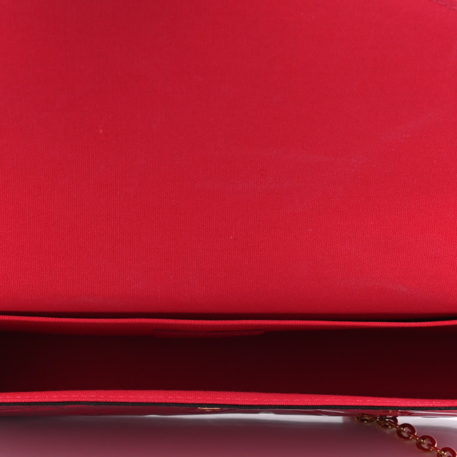 Louis Vuitton Vernis Felicie Pochette Chain Wallet Hot Pink 5 of 6
