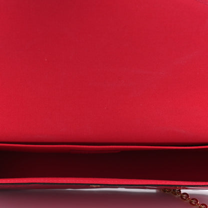 Louis Vuitton Vernis Felicie Pochette Chain Wallet Hot Pink 5 of 6