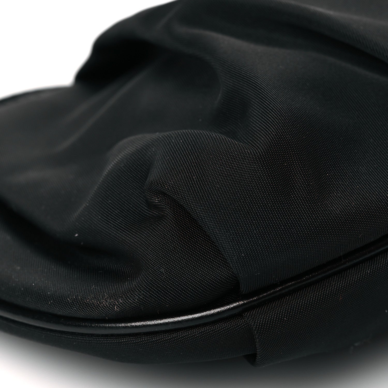 Prada Tessuto Nylon Wristlet Clutch Black 9 of 10