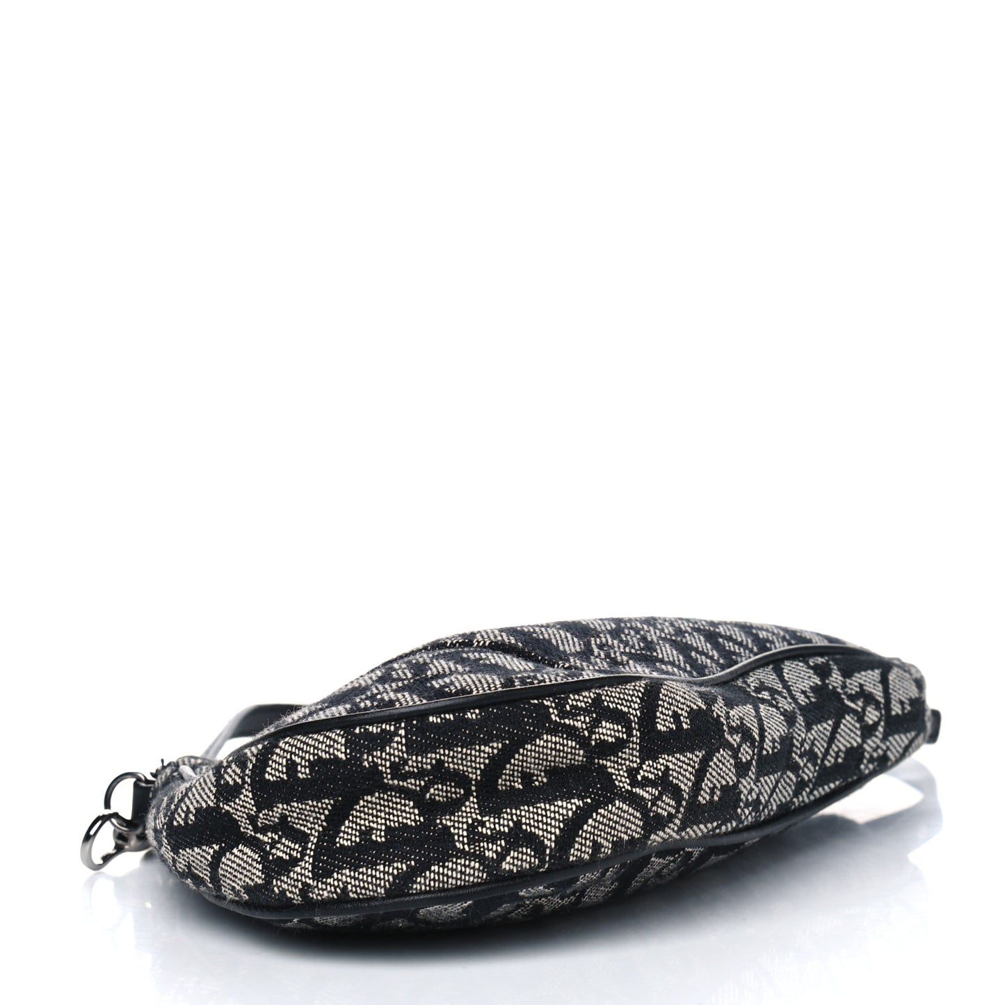 Monogram Mini Saddle Pochette Black
