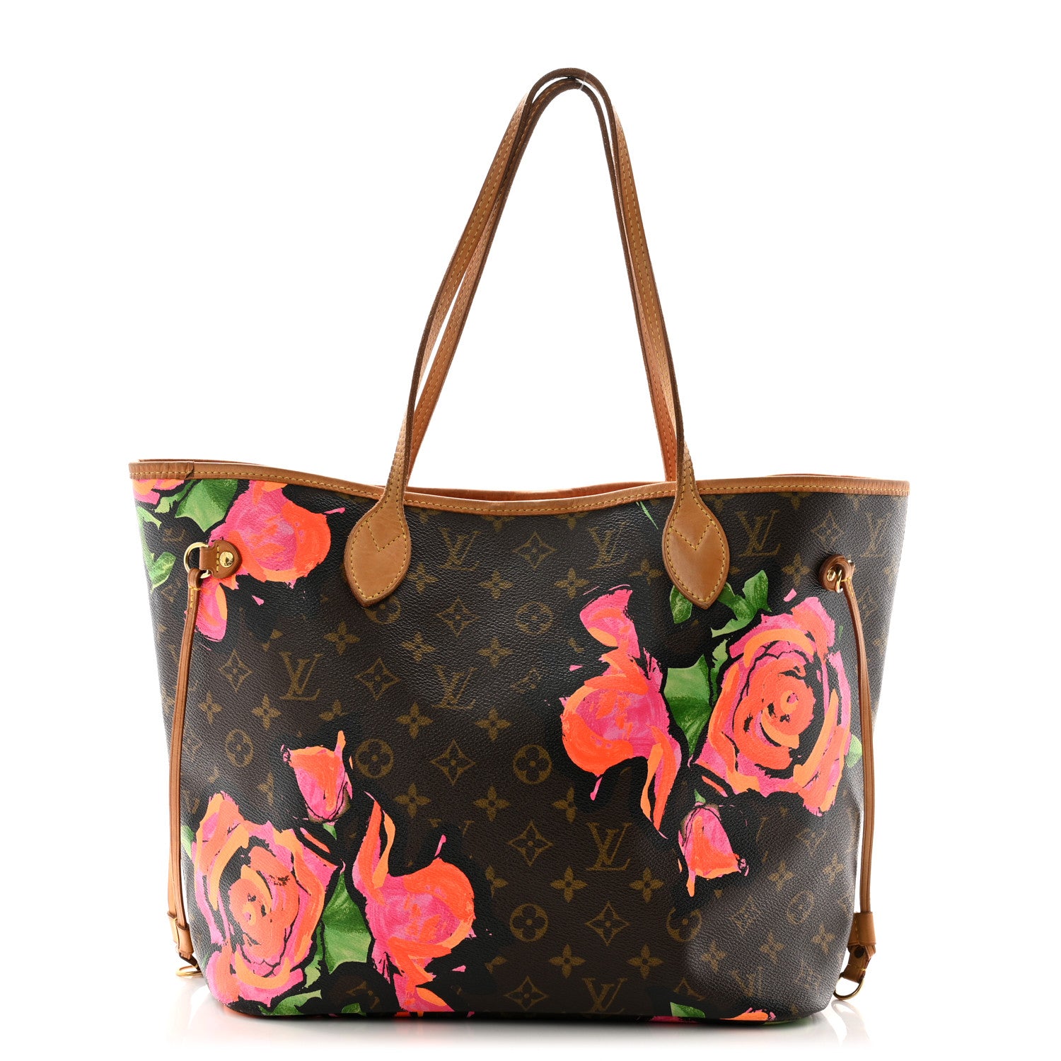 Louis Vuitton Monogram Roses Neverfull MM 1 of 13