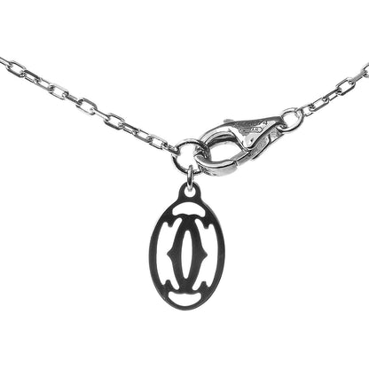Cartier 18K White Gold Diamond SM D'Amour Pendant Necklace 4 of 6